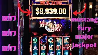 Mustang Fury major progressive Jackpot massive slot wins chasing Jackpots on Ainsworth big Hand Pays