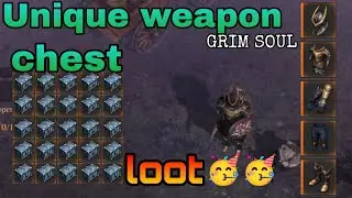 Grim soul || Unique weapon 🗡️ chest 🎁|| #grimsoul #game @PharaohNRG-k1o
