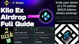 Binance KiloEx Token Airdrop | How to join A to Z full Guide | Binance Web3 New Airdrop