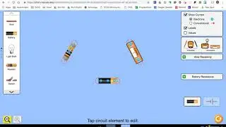Ohm's Law Mini Labs using PhET Simulator