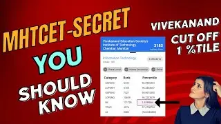 How students with 1 Percentile get admission in VESIT | Minority Quoata | MHTCET 2023