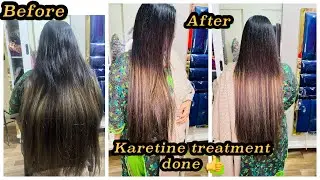 Karetine treatment done ✔️ full vedio watch 