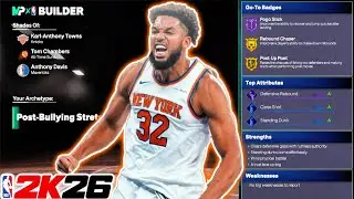 Best KARL-ANTHONY TOWNS Build in NBA 2K26