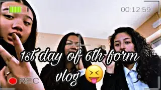 1st Day of 6th form 😝||Charyzee Maey