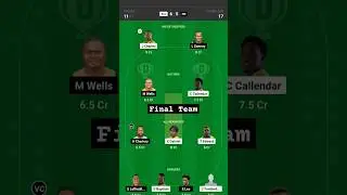 SCL vs ME Dream11 Prediction | SCL vs ME | SCL vs ME T10 #dream11team #dream11 #dream11prediction