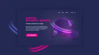 Standard Website Hero Banner Design | Photoshop Cc Tutorial