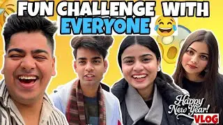 NEW YEAR PE KIYA CHALLENGE SABKE SATH 😍 || ASHU VLOGS