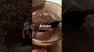 Schokoladen Pudding selber machen mit Kakao und Schokolade, Schokopudding Rezept #Pudding #pudding