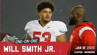 Will Smith Jr. talks about where he's improved, competing for playing time next season