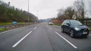 Rear Cam Drive: Newport to Wiltshire and Centre Parcs  January 2026 Road Trip