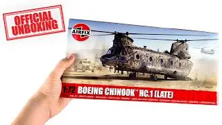 Official Unboxing- Airfix | Boeing Chinook HC.1 (Late) A06024