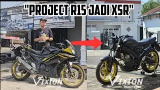 Yamaha R15 modifikasi Jadi XSR! Hasilnya Bikin Melongo!