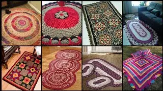 Charming gorgeous Outclass upcoming crochet pattern of handmade mats rugs designs ideas 