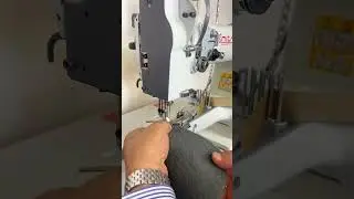 NT-335B SINGLE NEEDLE WALKING FOOT CYLINDER BIAS SEWING MACHINE #sewingtools #industrialmachine