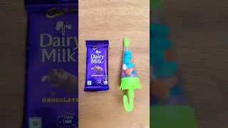 Dairy Milk Chocolate & Umbrella Gems #shorts #chocolate #cadbury