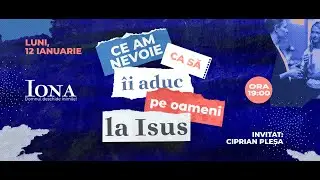 12 Ianuarie | Seară de tineret | Invitat: Ciprian Pleșa