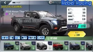 How to get off road cars in Rebel Racing