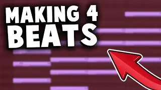 Watch Me Make 4 Beats (FL STUDIO SILENT COOKUP)