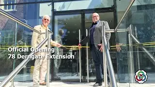 The Official Opening of the 78 Derngate Extension