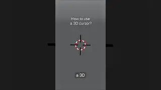 Blender Tips - 3D cursor