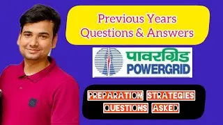 PowerGrid Previous Years Questions and Answers Written Test | CMA #cmastudents #psujobs PGCIL