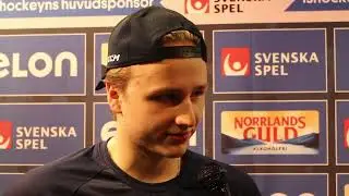 Intervju med Albert Wikman, SSK efter matchen mot Tingsryd