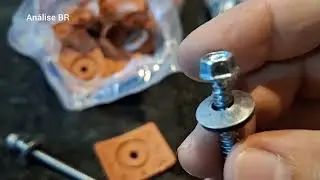 Parafusos Para Telha PVC - Comprei o Kit Vedação Fixação Parafuso Telhas Colonial Pvc 20 Unidades