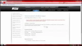 How To Download BlackBerry Desktop Manager