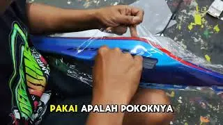 cara pasang stiker antigores sepeda motor / motor cycle sticker tips and trik #maxdecal #sticker