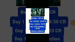Tiger 3 Day 1 Box Office Collection Diwali No 1 Opening #salmankhan #emraanhashmi #katrinakaif