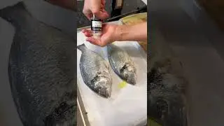 Sea Bream with pil-pil sauce #food #cheflife #cooking #asmr  #recipe #chefsfeed #highlights #yummy