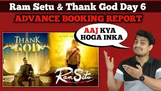 Ram Setu Day 6 Advance Booking Report || Thank God Day 6 Advance Booking Report #ramsetu #thankgod
