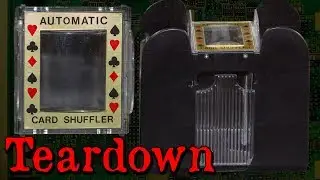 Dirty Automatic Card Shuffler Teardown
