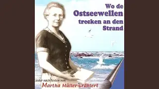 Wo de Ostseewellen trecken an den Strand