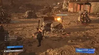 FINAL FANTASY VII REBIRTH Barret vs Dyne Boss Fight