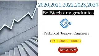 Technical Support Engineer off campus drive 2022 ||2023 ||2024 any graduated fresher are eligible.