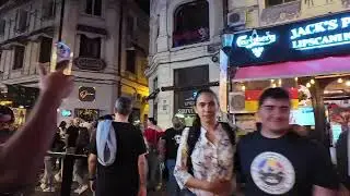 Bucharest Old Town nightlife