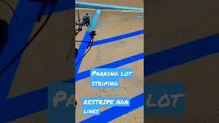 STRIPING PARKING LOTS IS SATISFYING