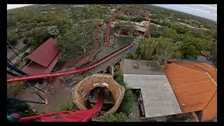 SheiKra Front Seat POV at Busch Gardens Tampa | 5K 60fps