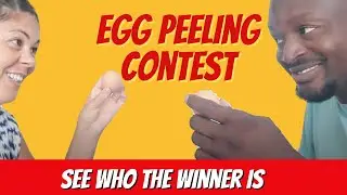 Egg Peel Showdown: Hilarious Contest on Our St. Maarten Getaway | Kingsley and Dee