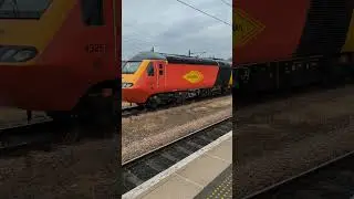 Colas Network Rail HST test train 43257  at Doncaster train station 19/08/24 #trains #trainspoting