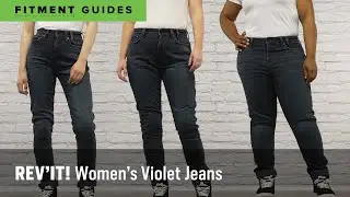 REV'IT! Women's Violet Jeans Fitment