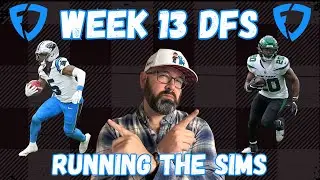 Стратегия и выбор FanDuel для 13-й недели NFL DFS | Победитель игры The Sims с Milly Maker