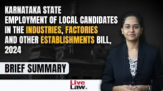 Karnataka Job Reservation Bill, 2024