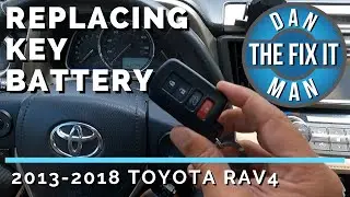 Замена батареи в смарт-брелоке Toyota RAV4 2013&ndash;2018 гг. &mdash; легко и просто своими руками!