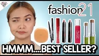 SULIT NA MAKEUP? FULL FACE USING FASHION 21 BEST SELLER?! MAGANDA BA?!