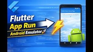 Flutter App Android Emulator Par Kaise Run Kare | Virtual Device Tutorial