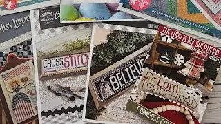 Cross Stitch and Fat Quarter Shop Haul #538 Not Edited (Lots Of Chit Chat) 1-6-26