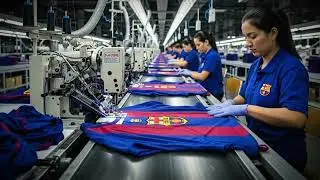 How Barcelona Home Jerseys Are Made Today: Inside the Factory & Billion-Dollar Industry Secrets