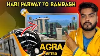 Agra Metro #29 Sultanganj Metro Update 😲 | Ground Reality Aaj Ki
